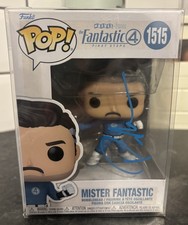 PEDRO PASCAL Signed IN PERSON Funko Pop Marvel Mr Fantastic Four Movies ACOA