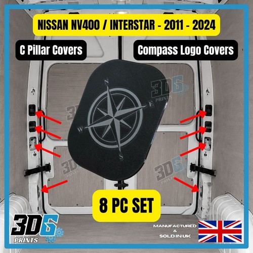 Black logo nissan nv400 - black,