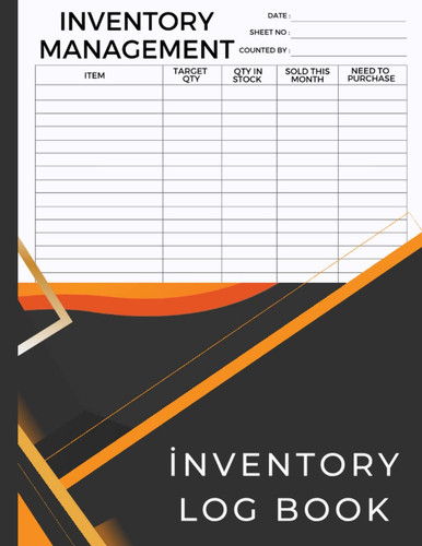Inventory log book - log, small
