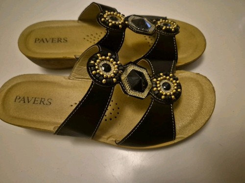 Womens pavers strappy vedge - womens,