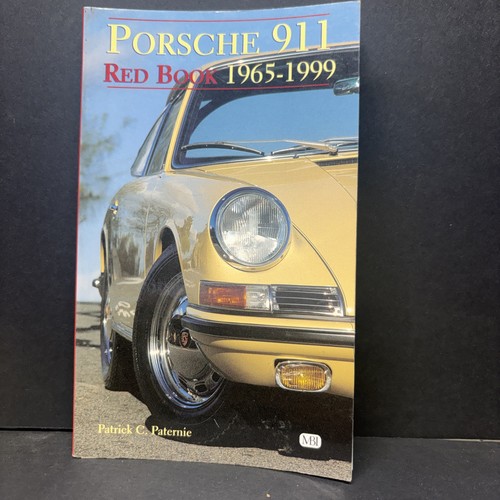 Porsche 911 red book - red,