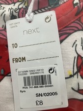 Brand New Next Girls Unicorn