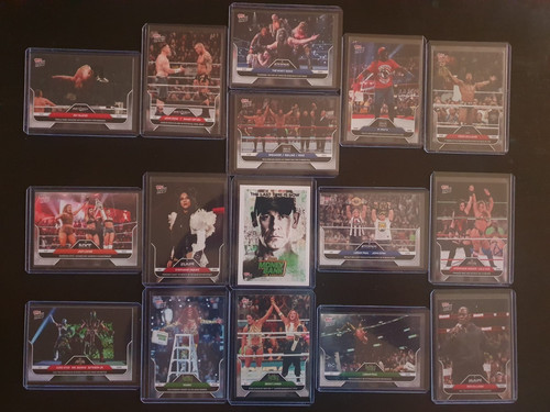 2025 wwe topps now - topps, list