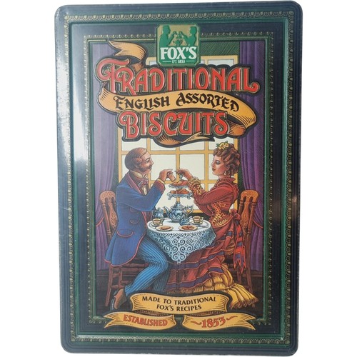 Fox biscuits tin traditional - fox's,