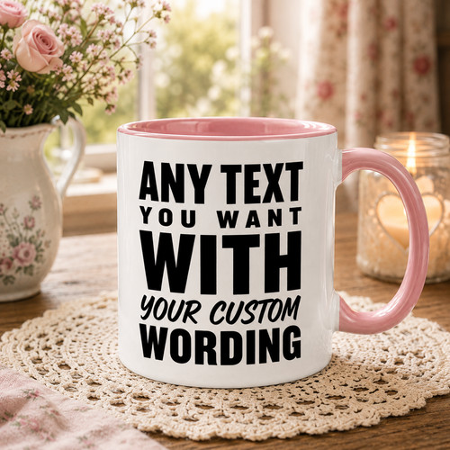 Custom any text personalised - custom,