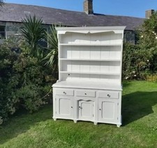 A Pine Welsh Farmhouse Dresser From North Wales.