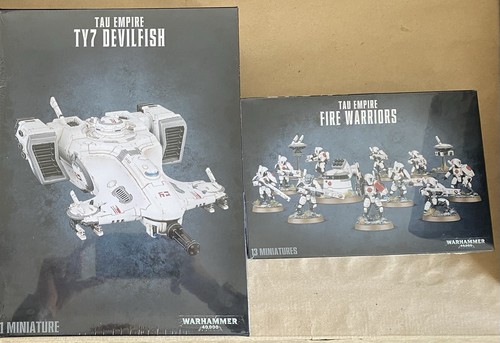 Tau devilfish and fire - tau,