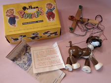 Vintage Boxer Dog Collectible Pelham Puppet With Box