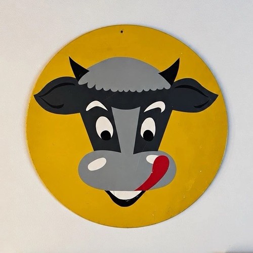 Vintage taarup cow metal - vintage,