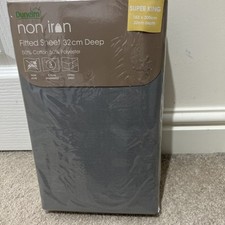 DUNELM SUPER KING FITTED SHEET BRAND NEW