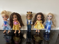 Disney Princess Petite 6” Dolls - Bundle of 5 Dolls