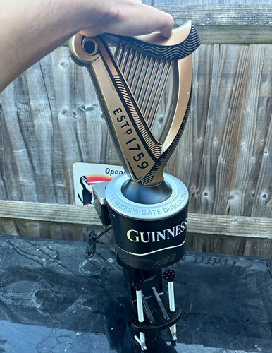 Guinness harp beer pump tap - guinness,