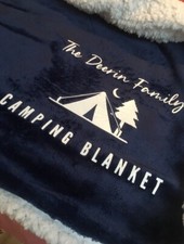 Personalised Plush Sherpa