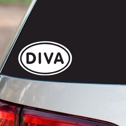Diva sticker sexy singer - diva, girl