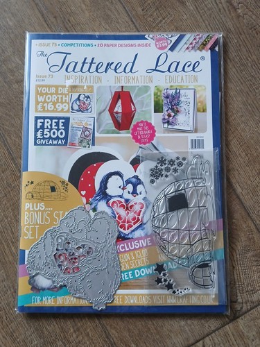 Tattered lace magazine issue - tattered,