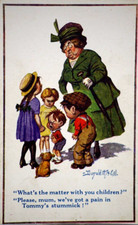 Postcard Seaside Comic Saucy