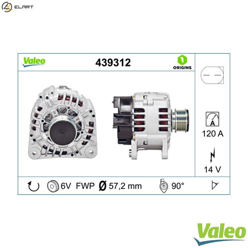 Alternator 439312 for - alternator,
