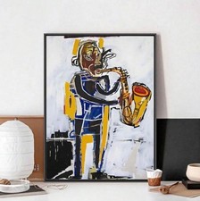 Canvas Wall Art BASQUIAT STYLE