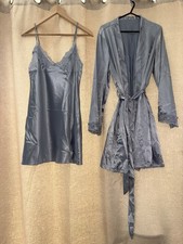 Satin Lace Trim Lingerie 4