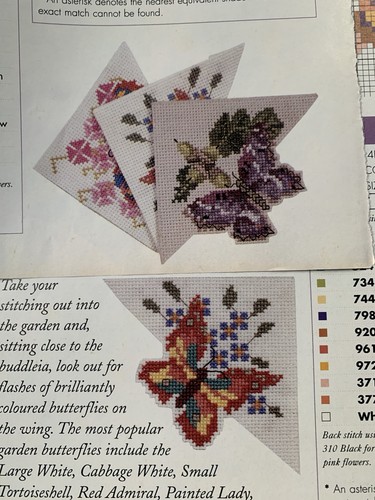 Vintage butterfly bookmarks - butterfly,