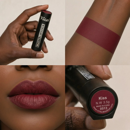 Vital matte kiss lipstick - vital,