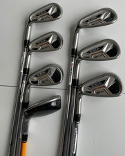 Left Hand Adams Idea A7 Irons (2009)/ 5-PW + 22* 4 hybrid/ Regular Flex shafts