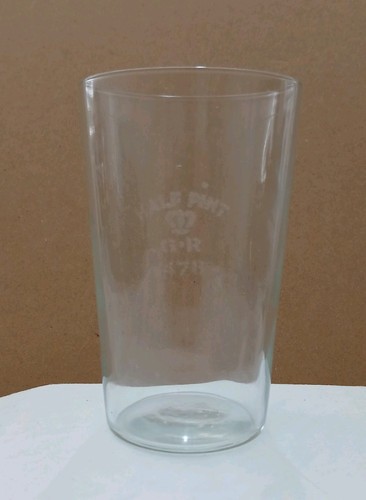 Half pint glass - pint, glass.
