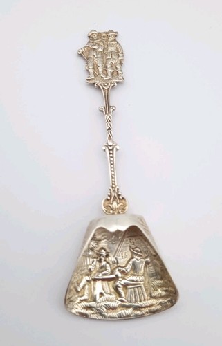 Antique dutch repousse - dutch, spoon
