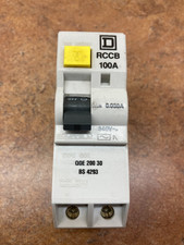 1 x pre-owned Square D QO-E