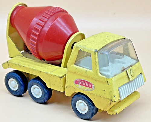 Tonka cement mixer - tonka, 1970s
