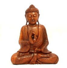 31cm wooden vitarka mudra - 31cm,
