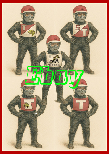 Teesside tigers speedway retro - tigers,