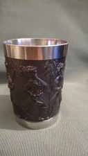 Stylish Vintage Mullingar Pewter Beaker or Tumbler 