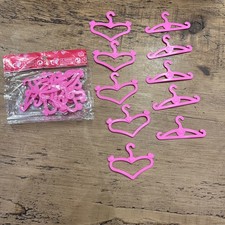 20 Pink Dolls Hangers Suitable
