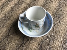 peter rabbit christmas tea cup