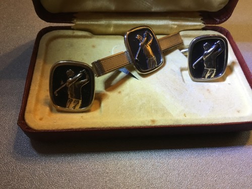 Vintage stratton tie - tie, clip