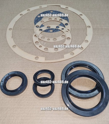 Gaz rear axle seal kit - rear,