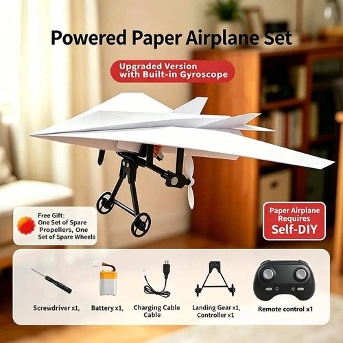 Paper airplane electric - rc,