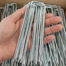 100/200Pcs 6 Inch Galvanised