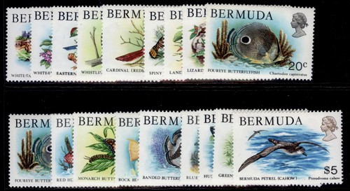 Bermuda mint 1969 1980 - nh, 1969-1980