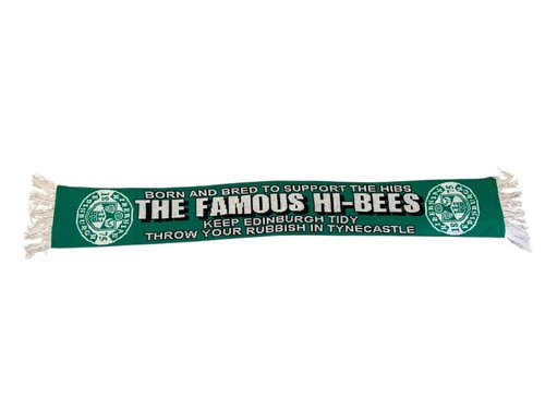 Hibernian football scarf - football,
