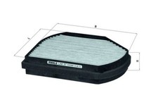 Interior Air Filter MAHLE Fits