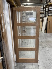 78x33” 35mm Pre Finished Oak Shaker Glaze Internal