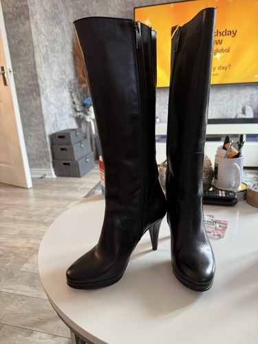 Duo knee high - , heeled