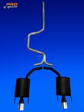 Twin Exhaust Back Box Silencer