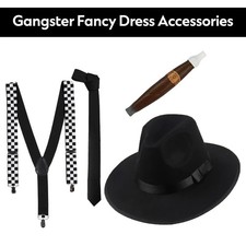 Gangster Fancy Dress Cigar Tie