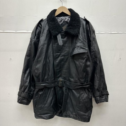 Vintage black leather jacket - vintage,