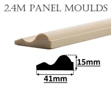 Pine panel moulds - 2.4m,