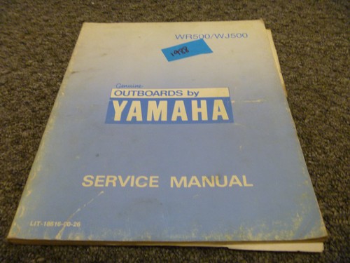 1988 yamaha wr500 wj500 - 1988,