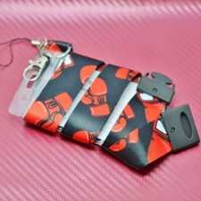Boxing Glove Sports Lanyard Card Holder & Safety Clips New